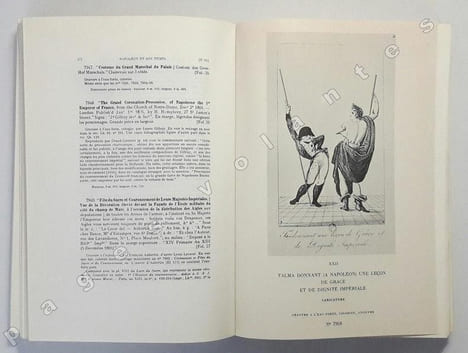 Un siècle d'histoire de France par l'estampe 1770-1871. Collection de Vinck. Tome IV. Napoléon et son temps (Directoire, Consulat, Empire). ...