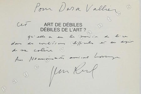 Art de débiles, débiles de l'Art?