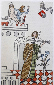 Florilège de la poésie amoureuse du XIIe au XVIIIe siècle. Illustrations de Sylvain Sauvage. Tome I :Moyen Age et Renaissance. Tome II. Age ...