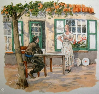 La Maison dans la Dune. Illustrations en couleurs de Henri Cassiers.. VAN DER MEERSCH (Maxence).