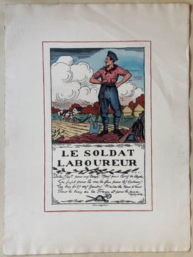 Le Soldat Laboureur.. ARNOUX (Guy).