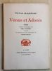 Vénus et Adonis. Poème traduit en français par Emile Godefroy et orné de gravures sur bois originales par Roger Grillon. . SHAKESPEARE (William). 