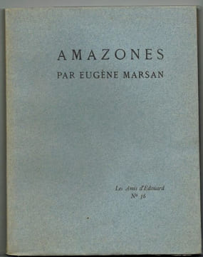 Amazones. . MARSAN (Eugène).