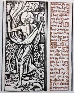 Le Mystère de Jésus. Compositions & ornements dessinés et gravés sur bois par Louis Bouquet.