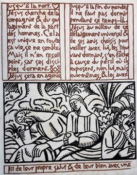 Le Mystère de Jésus. Compositions & ornements dessinés et gravés sur bois par Louis Bouquet.. PASCAL (Blaise). 