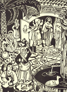 La Pastorale provençale en deux parties et huit tableaux sur un canevas de Gaston Baty. Musique d'Ennemond Trillat. Images de Jean Chieze.