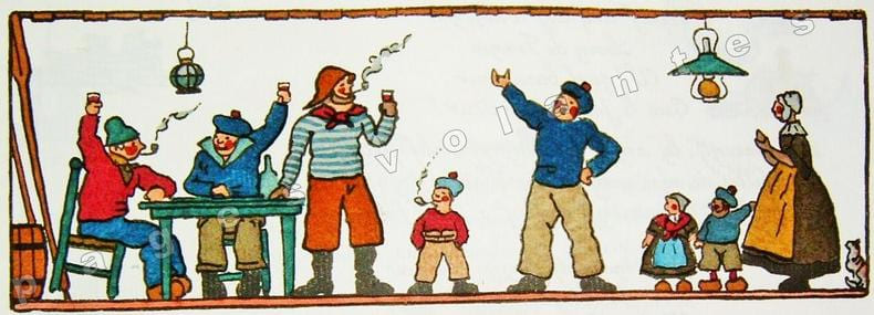 Chansons du Marin Français au temps de la marine en bois. Recueillies et illustrées par Guy Arnoux.