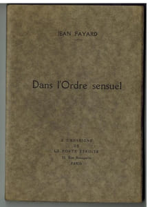 Dans l'Ordre sensuel.