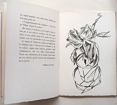 Dessins de Jacques Villon. Exposition chez Louis Carré.. VILLON (Jacques).