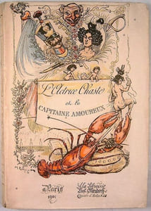 L'Actrice chaste et le Capitaine Amoureux. Illustrations de Radiguet.