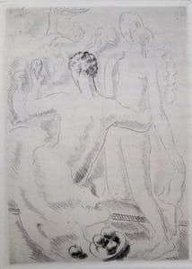 Alexandre Asiatique ou l'histoire du plus grand bonheur possible. Pointes sèches de Léon Toublanc.