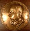 Médaille en bronze signée A. Galtie. Dans sa boite cartonnée.. SAINT-EXUPERY (Antoine). 