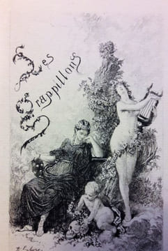 Les derniers grappillons. Contes en vers, Sonnets, Epigrammes, Fables, Boutades, Naïvetés, Epices, etc... par un Bourguignon salé. Frontispice à ...