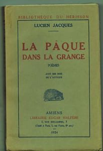 La Pâque dans la grange. Poèmes. Avec des bois de l'auteur.