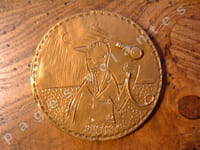 Médaille en bronze dans sa boite cartonnée.