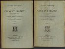 Oeuvres complètes de Clément Marot - revues sur les éditions originales avec préface, notes et glossaire par Pierre Jannet.. MAROT (Clément). 