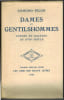 Dames et Gentilshommes. Po&egrave;tes galants du XVIIe si&egrave;cle. . PILON (Edmond). 