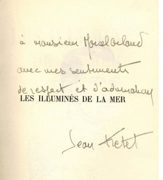 Les Illuminés de la mer. Avec des illustrations de Galanis.. FRETET (Jean).