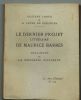 Le dernier projet littéraire de Maurice Barrès. Descartes et la Princesse Elisabeth.. COHEN (Gustave) et LUCAS de PESLOUAN (G.). 