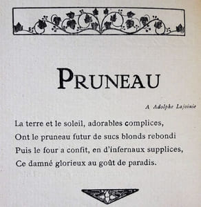 Alphabet d'Aquitaine. Ornements d'Edmond Rocher.