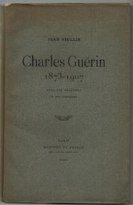 Charles Guérin 1873-1907.Avec dix gravures et deux autographes.