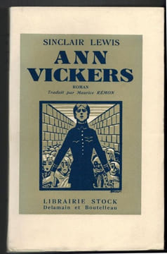 Ann Vickers. Roman. . LEWIS (Sinclair).