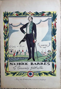 Maurice Barrès l'écrivain patriote.