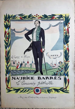 Maurice Barrès l'écrivain patriote.. ARNOUX (Guy).