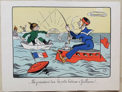 Ils y viendront tous les petits bateaux à Guillaume ! ...