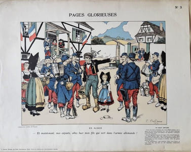 Pages glorieuses. N°3. En Alsace. 
