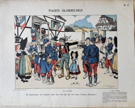 Pages glorieuses. N°3. En Alsace. . FABIANO (F.). 