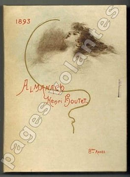 Almanach 1893. Huitième année. Texte par M. Hippolyte Devillers.. BOUTET (Henri).