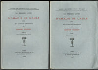 Le premier livre d'Amadis de Gaule. Publié sur l'édition originale par Hugues Vaganay. 2 volumes.