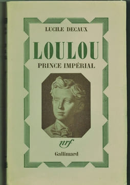 Loulou Prince Impérial. . DECAUX (Lucile). BIBESCO (Princesse).