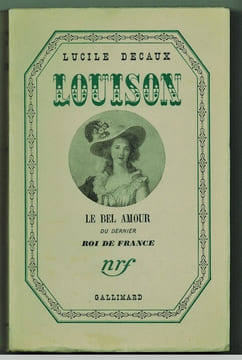 Louison.Le bel amour du dernier Roi de France. . DECAUX (Lucile) BIBESCO (Princesse). 