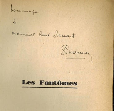 Les Fantômes. Roman. . HAMON (Marcel). 