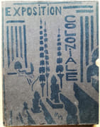 Quelques images de la grande exposition coloniale. Vingt-quatre aquarelles de Mary-Morin. Précédées d'une lettre du Maréchal Lyautey. Préface de Pierre Mille. par [EXPOSITION  COLONIALE]. - Image 1