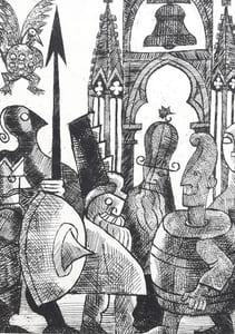 Dix contes de Gaspard de la nuit. Eaux-fortes originales de Marcel Gromaire.