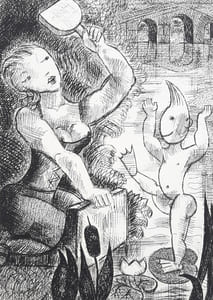 Dix contes de Gaspard de la nuit. Eaux-fortes originales de Marcel Gromaire.