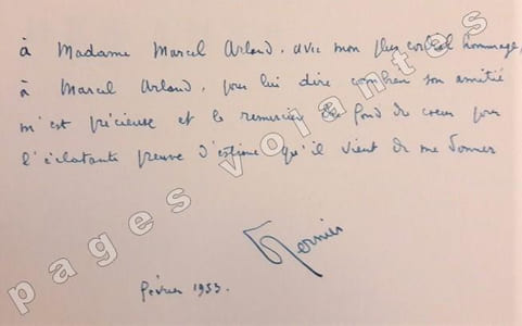Migration des Ames. poèmes précédés d'une introduction par Marcel Arland.