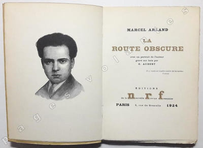 Route obscure. Avec un portrait de l'auteur gravé sur bois par G. Aubert.