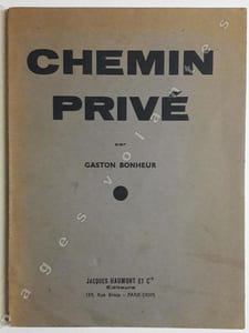 Chemin privé.