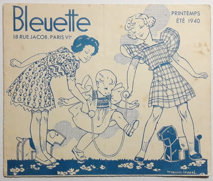 Catalogue Bleuette. Printemps-Eté 1940. . BLEUETTE.