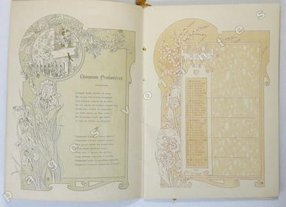 L'année fleurie. Poésies de Charles Fuster. Dessins de L. Trianon.