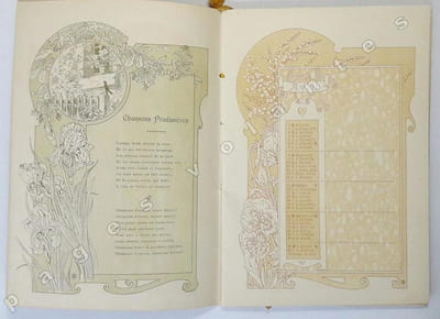 L'année fleurie. Poésies de Charles Fuster. Dessins de L. Trianon.