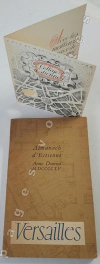 Almanach Estienne 1955. Versailles Ville Royale.