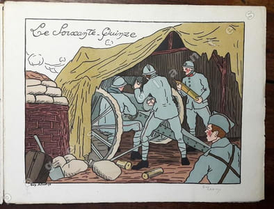 Quatre canons français mis en image par Guy Arnoux.