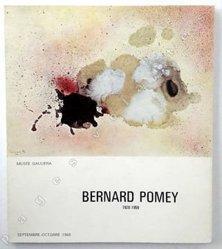Bernard Pomey. 1928-1959. Exposition Musée Galliera. Septembre-Octobre 1968.. POMEY (Bernard).