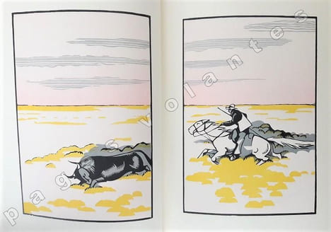 La Bête du Vaccarès. Illustrations de Hermann Paul.. ARBAUD (Joseph d').