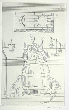 Le Ton Haut. Texte de Bernard Roger. Exposition de Camacho à la galerie Mathias Fels et Cie en Mai 1969.. CAMACHO (Jorge).